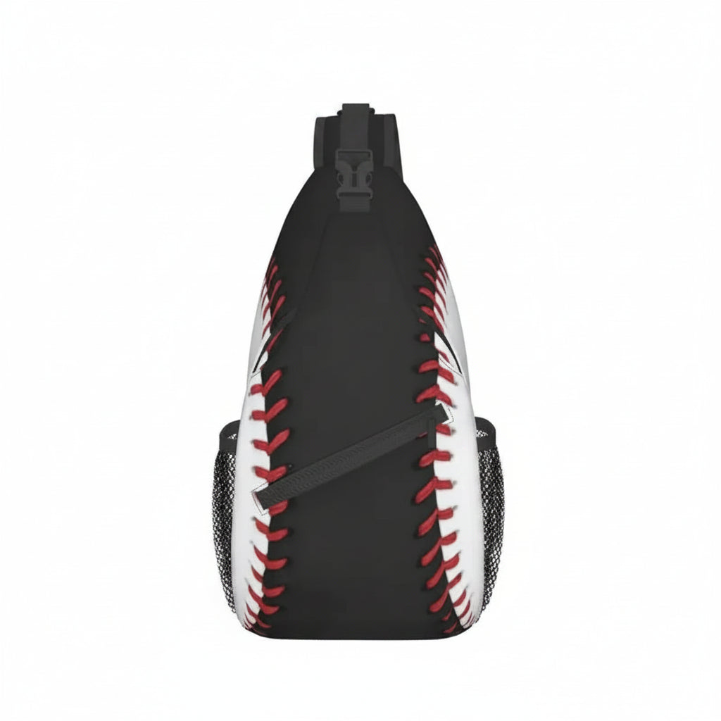 Golf Ball Pattern Sling Bag – Men's Crossbody Chest Bag for Travel, Hiking & Outdoor