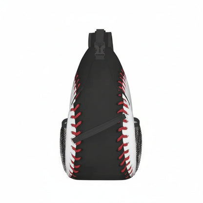Golf Ball Pattern Sling Bag – Men's Crossbody Chest Bag for Travel, Hiking & Outdoor