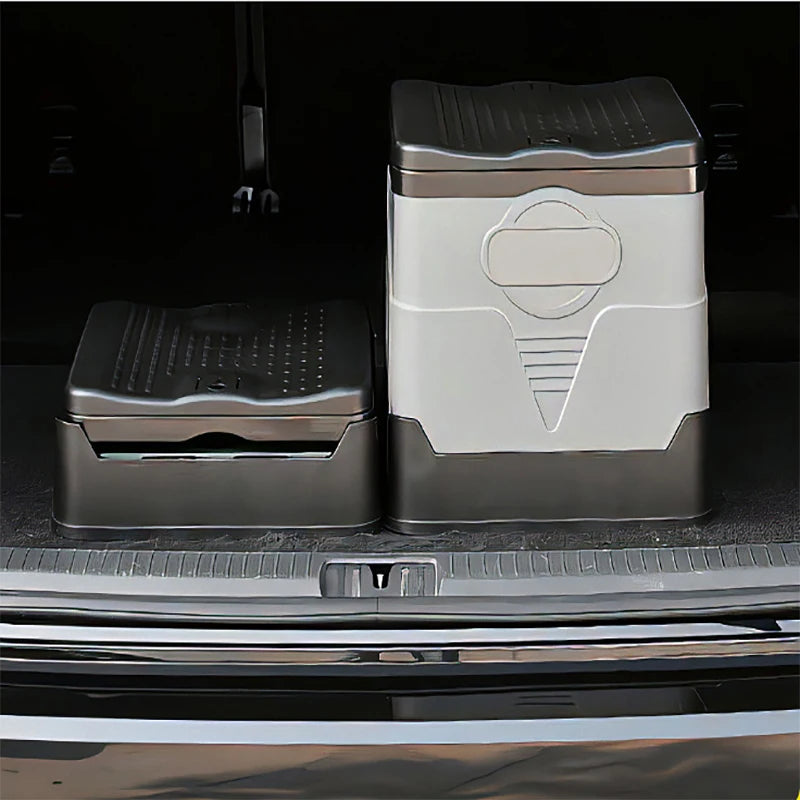 Portable Folding Toilet Collapsible Travel Toilet Anti Odor Storage Box for Car Camping Emergency Use