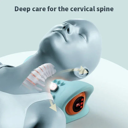 Electric Cervical Massager Neck and Shoulder Spine Stretch Device for Daily Relaxation