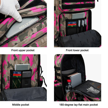 45L Tactical Backpack with MOLLE System – 3-Day Assault Pack for Hiking & Camping