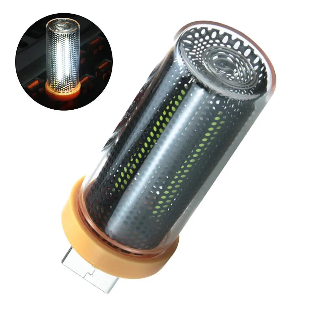 Retro USB LED Filament Night Light Warm Ambient Lamp for Car and Home