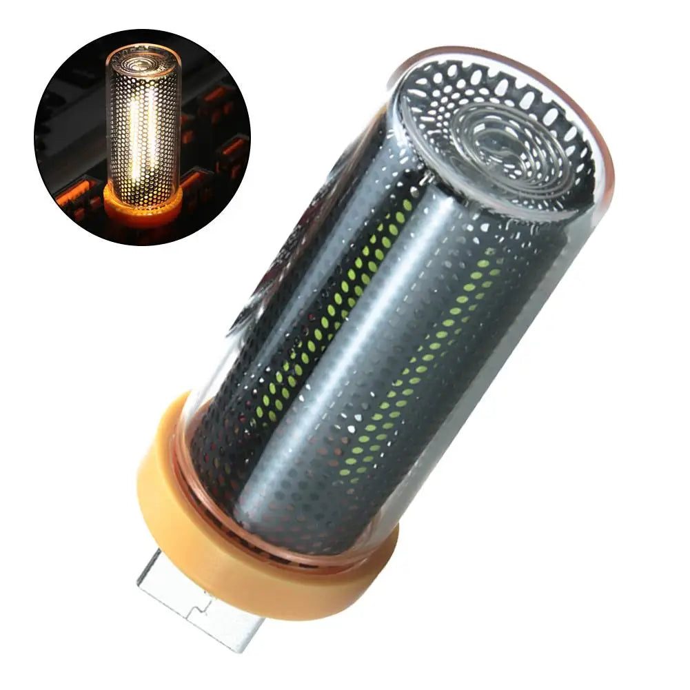 Retro USB LED Filament Night Light Warm Ambient Lamp for Car and Home