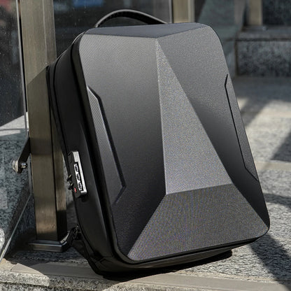 Expandable Business Laptop Backpack – Foldable, Air Cushion Straps, 20–35L