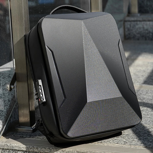 Expandable Business Laptop Backpack – Foldable, Air Cushion Straps, 20–35L