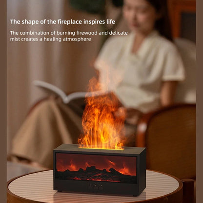 Fireplace with Atmosphere Light - Portable