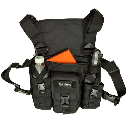 Tactical Running Vest Pack – Chest Bag for Outdoor and Photography
