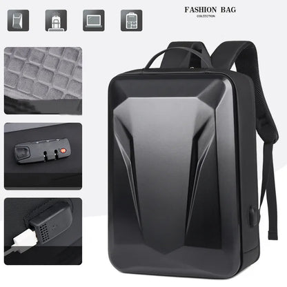Hard Shell E-Sports Backpack – Anti-Theft Lock, 15.6" or 18" Laptop