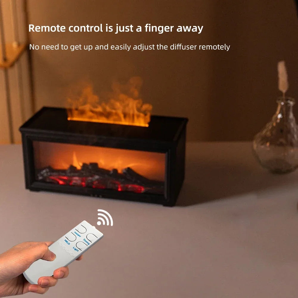 Fireplace with Atmosphere Light - Portable