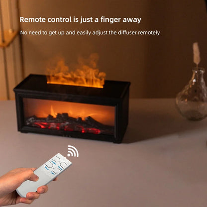 Fireplace with Atmosphere Light - Portable