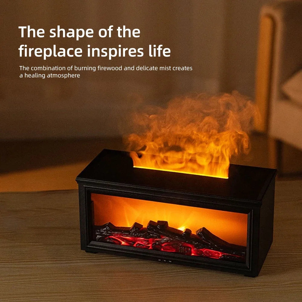 Fireplace with Atmosphere Light - Portable