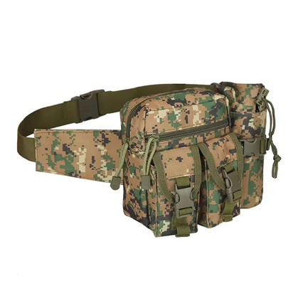 6L Tactical Waist Pack with Water Bottle Holder – Hiking & Outdoor