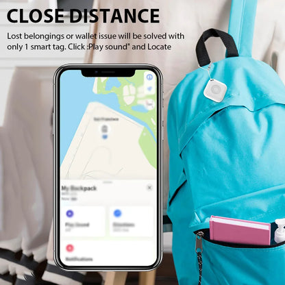 4PCS Smart Tag iPhone GPS Tracker Air tag Work with Apple