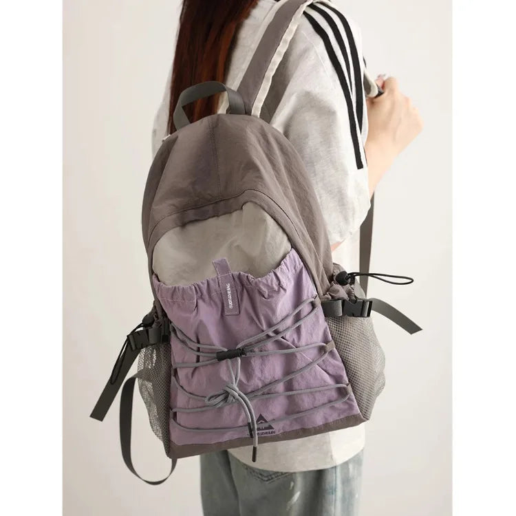 Casual Nylon Backpack for Women – College, Hiking and Everyday Use