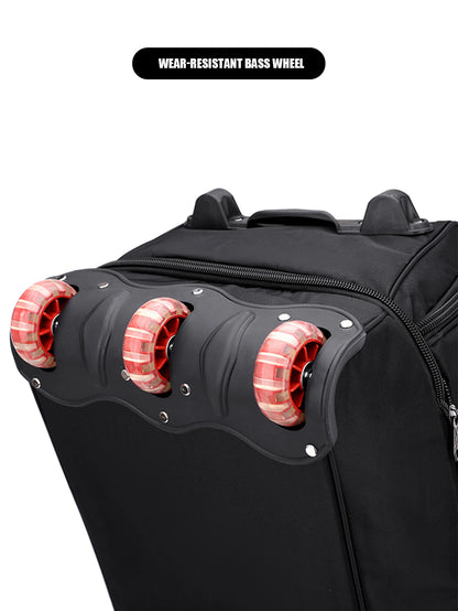 Oxford Trolley Travel Bag – Large Capacity Rolling Boarding Bag for Business & Short Trips