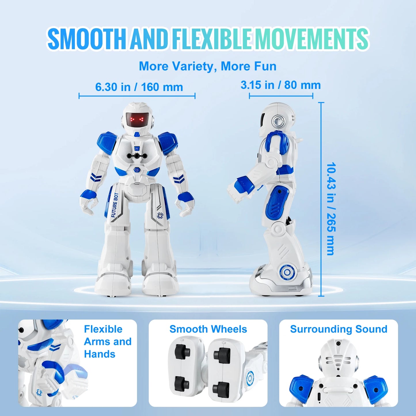 RC Robot Action Walking Singing Dancing Figure