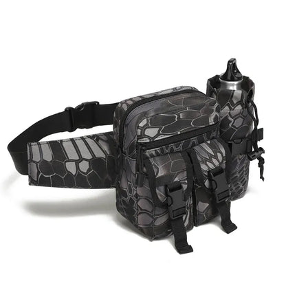 6L Tactical Waist Pack with Water Bottle Holder – Hiking & Outdoor