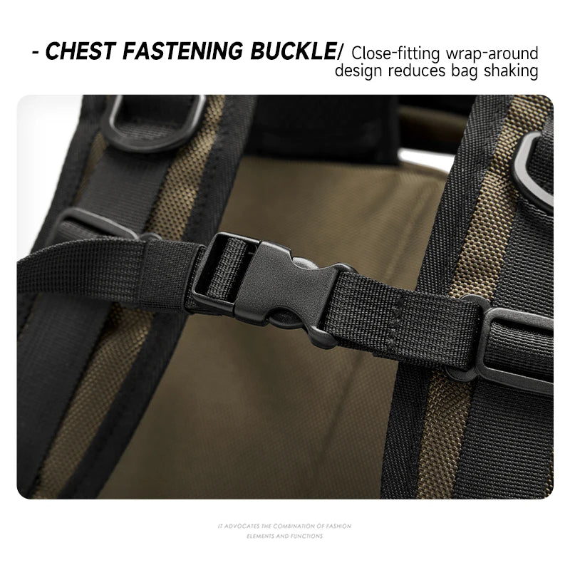 16 Inch Laptop Travel Backpack with Large Capacity & Luggage Strap