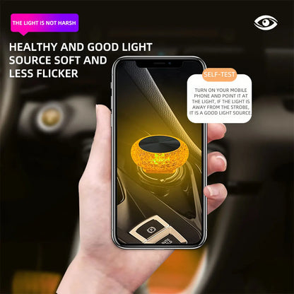 Portable USB Mini LED Ambient Light for Car Interior & Computer