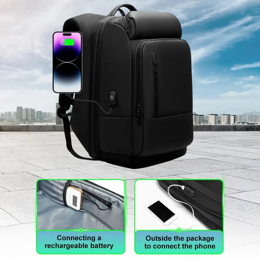 18 Inch Laptop Backpack with USB Charging Port for Business, Travel & School