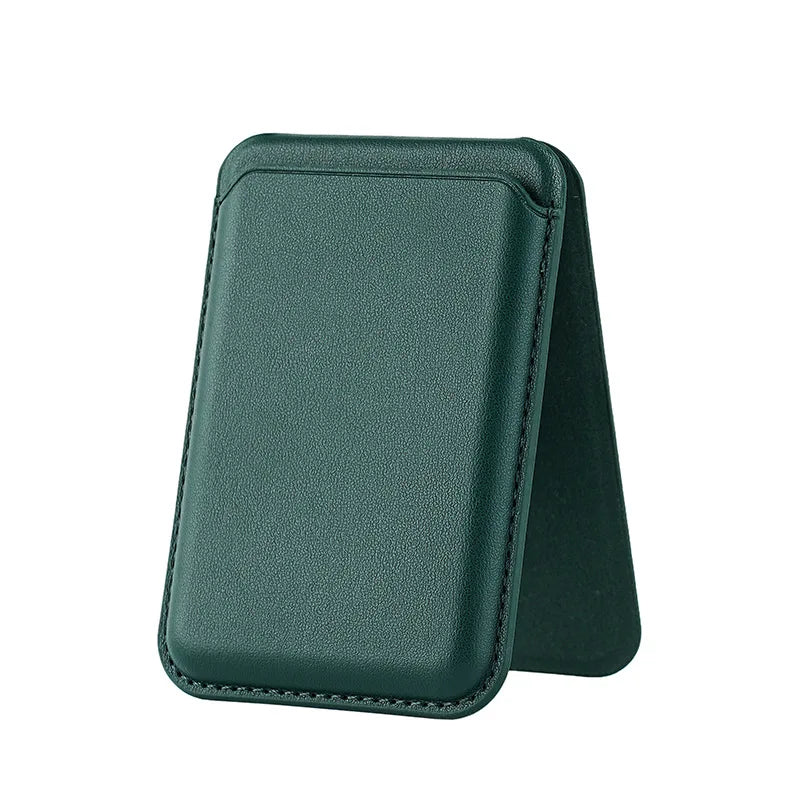2-in-1 Magnetic Wallet & Kickstand – N52 Magnet, RFID Blocking, Fits iPhone 12–16