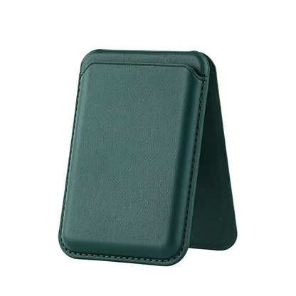 2-in-1 Magnetic Wallet & Kickstand – N52 Magnet, RFID Blocking, Fits iPhone 12–16
