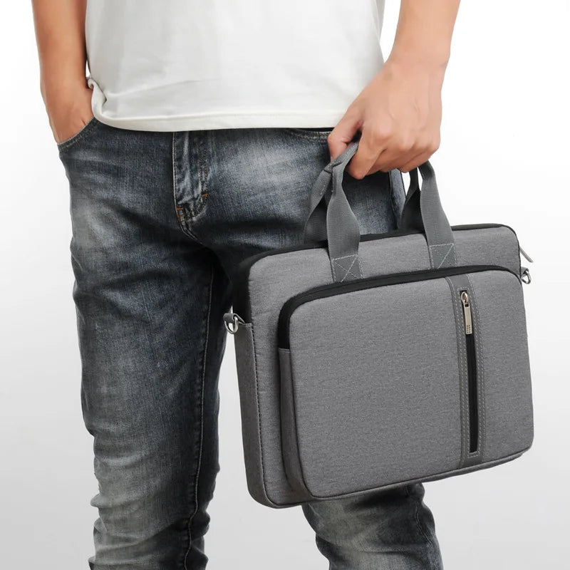 Protective Laptop Sleeve with Accessory Pocket for 13–17.3 Inch Laptops