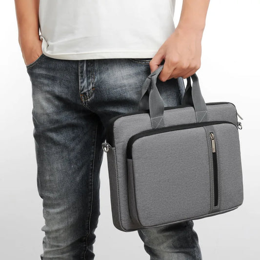 Laptop Sleeve Bag – Zipper, Multi-Pocket, Fits 13.3–17.3" MacBook, ASUS, Lenovo, Dell