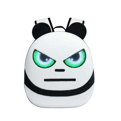Smart LED Panda Backpack with Programmable Pixel Art Screen
