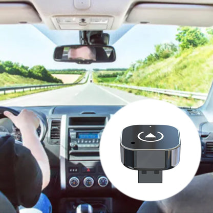 2 in 1 Wireless CarPlay Android Auto Adapter Smart USB