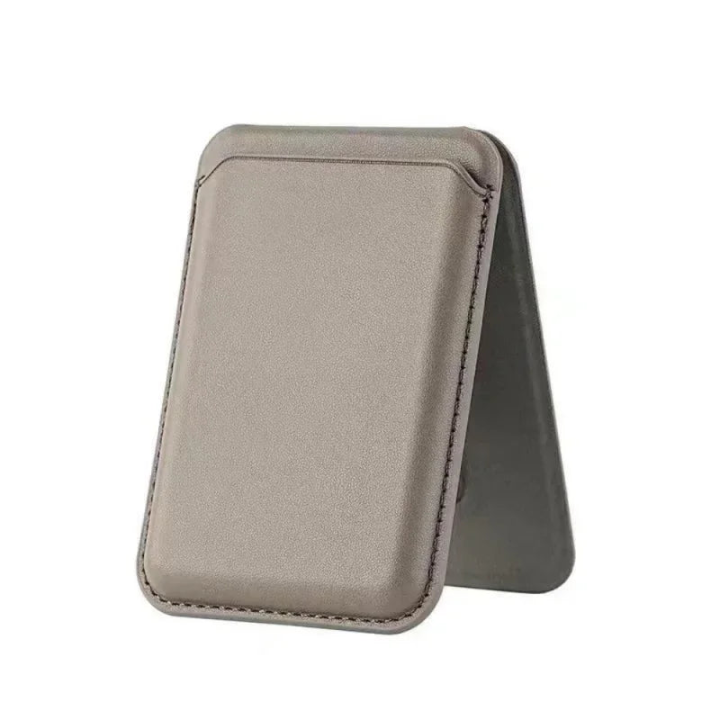 2-in-1 Magnetic Wallet & Kickstand – N52 Magnet, RFID Blocking, Fits iPhone 12–16
