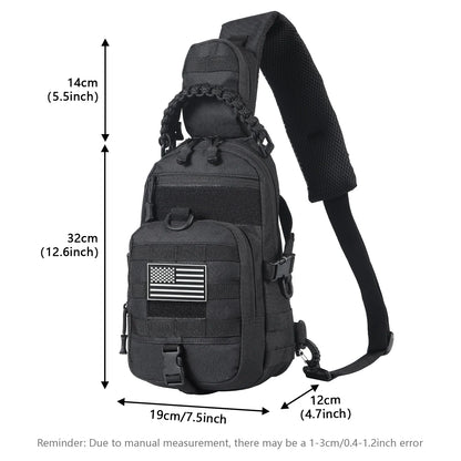 Lightweight Chest Bag for Outdoor Sports, Running and Travel