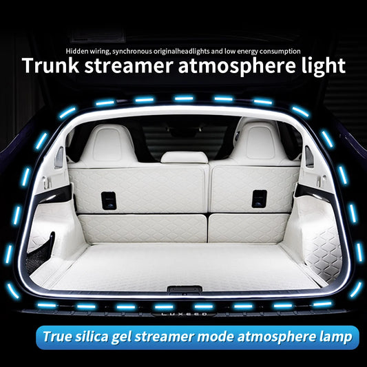 Automatic LED Car Trunk Light Strip 2M/4M Interior Ambient Lighting 12V