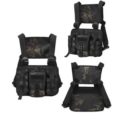 Tactical Running Vest Pack – Chest Bag for Outdoor and Photography