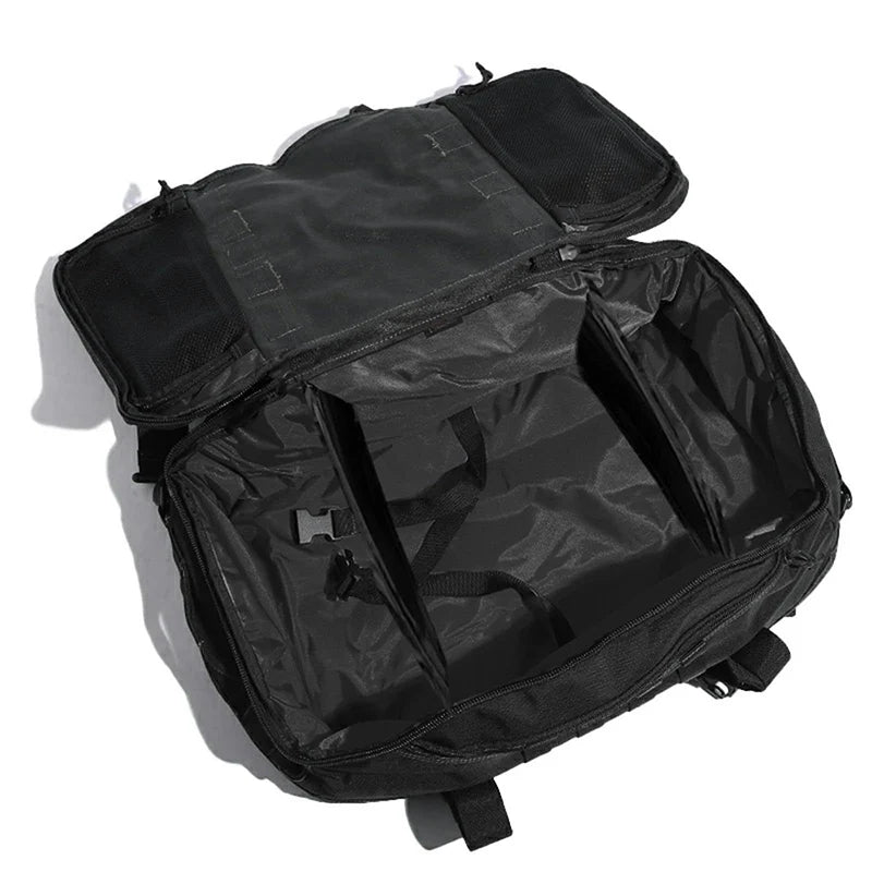 Tactical MOLLE Duffle Bag – Waterproof Oxford, Large Capacity for Hiking, Camping & Gym