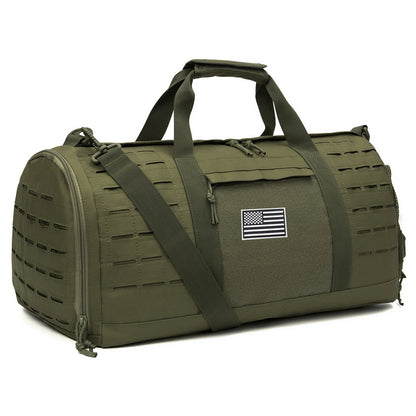 40L Tactical Duffle Bag with Shoe Compartment – Gym, Travel & Outdoor