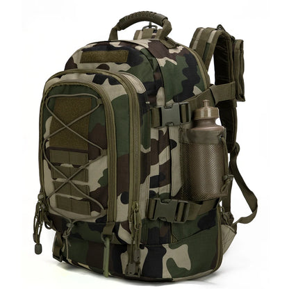 60L Military Tactical Backpack with MOLLE – Army Assault Rucksack for Hiking & Camping