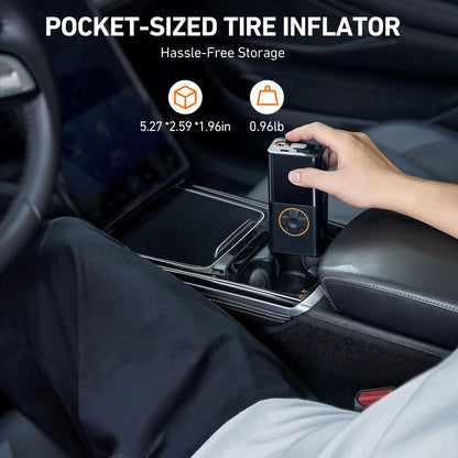 Inflator Portable Air Compressor, 8000mAh Cordless Air