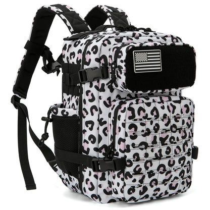 25L Tactical Backpack with Laser-Cut MOLLE and Dual Cup Holders
