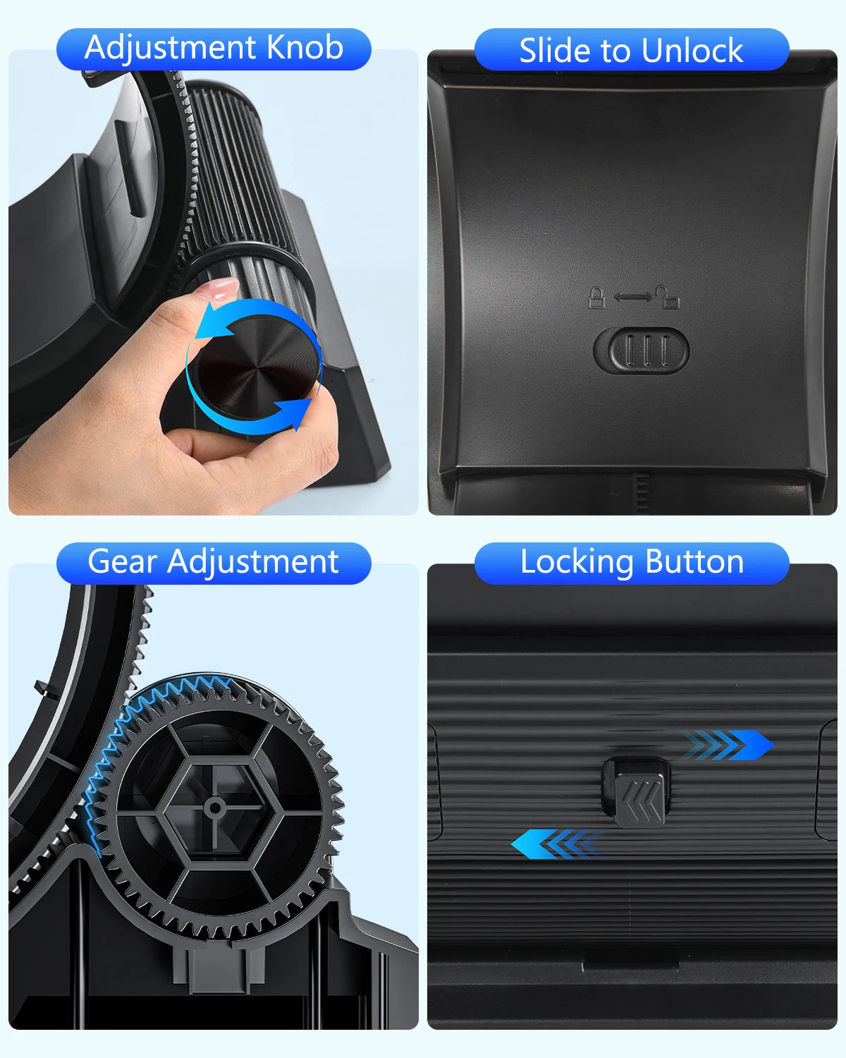 Vertical Laptop Stand Dual Slot Desk Organizer