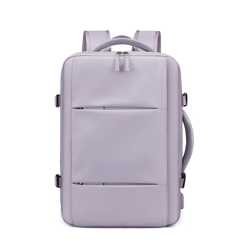 39L Expandable Laptop Backpack with USB Charging – Men & Women