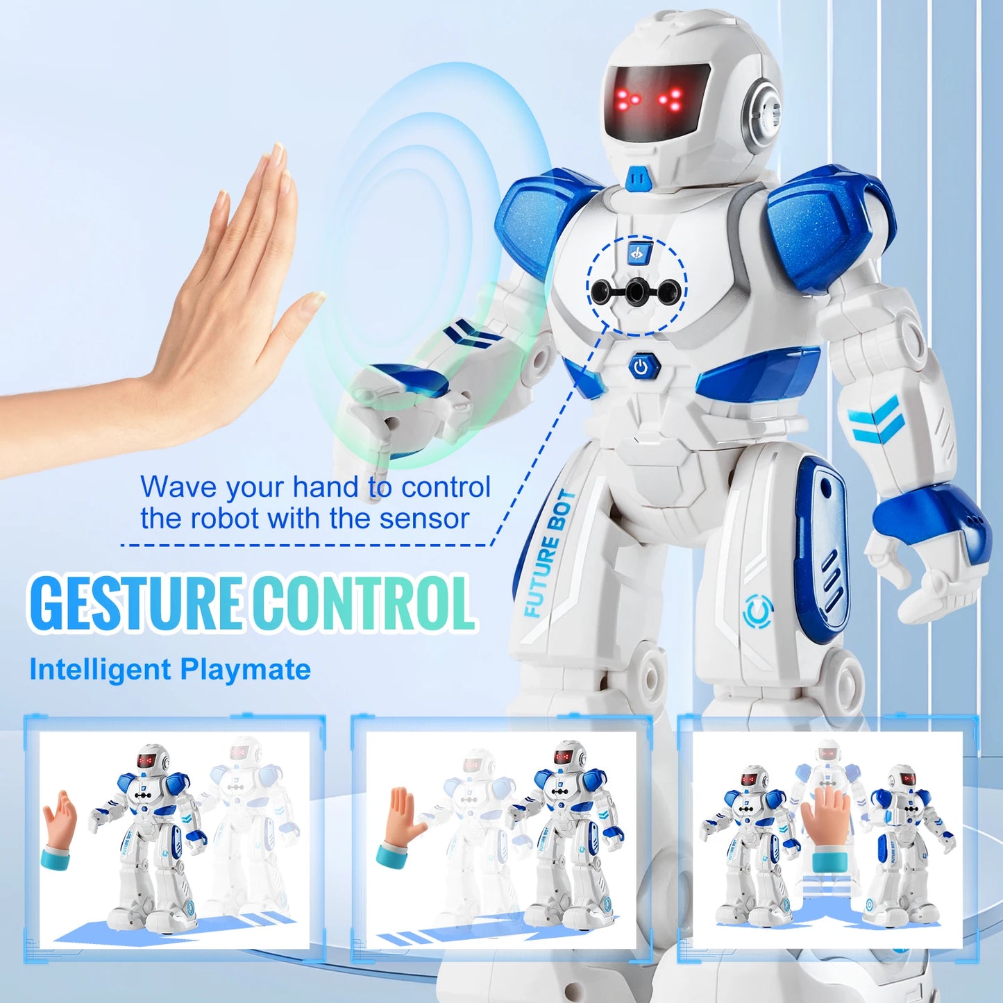 RC Robot Action Walking Singing Dancing Figure