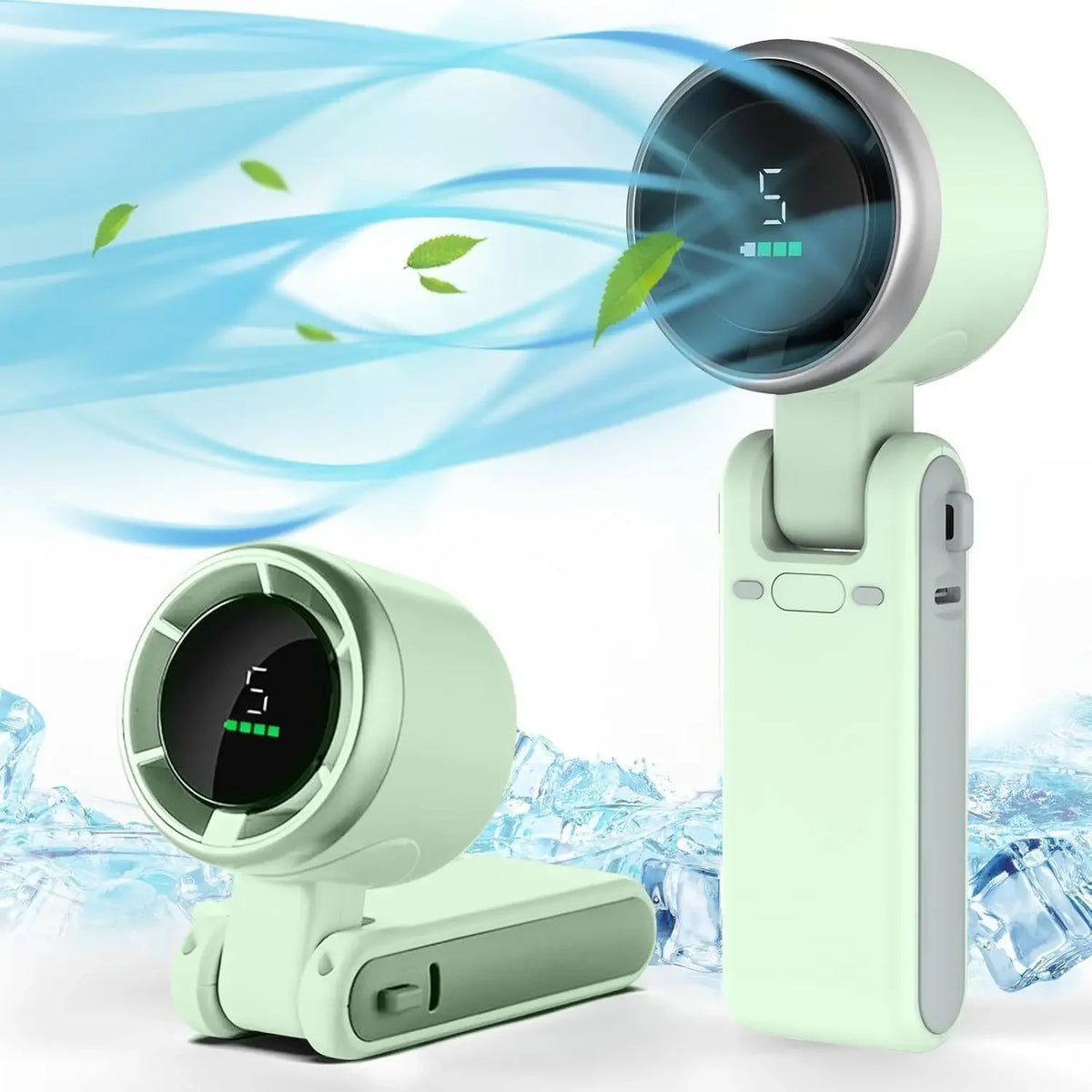 Mini Travel Fan – USB Rechargeable Foldable Portable Fan