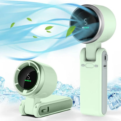 Mini Travel Fan – USB Rechargeable Foldable Portable Fan