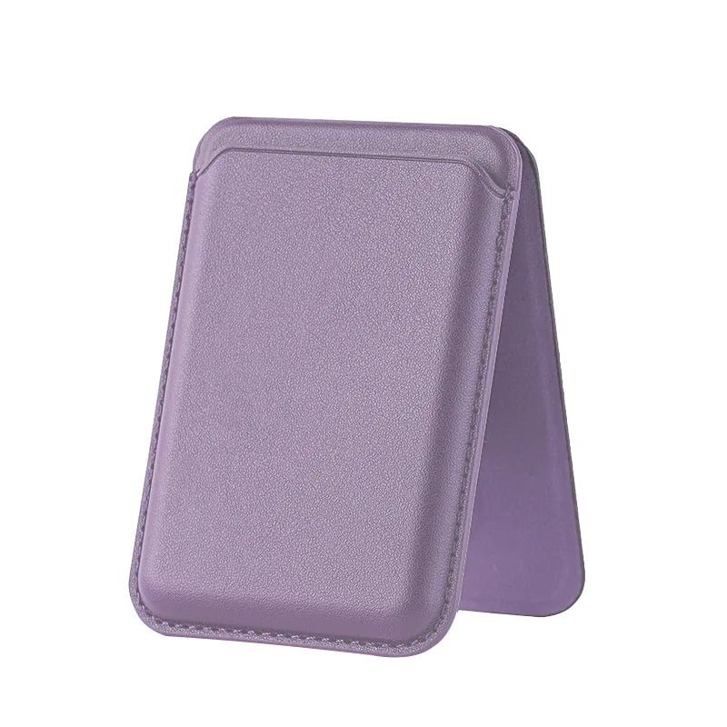 2-in-1 Magnetic Wallet & Kickstand – N52 Magnet, RFID Blocking, Fits iPhone 12–16