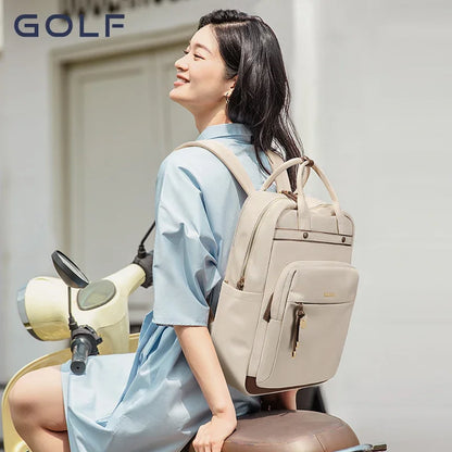 Women's Oxford Laptop Backpack with Handle – 15.6 Inch