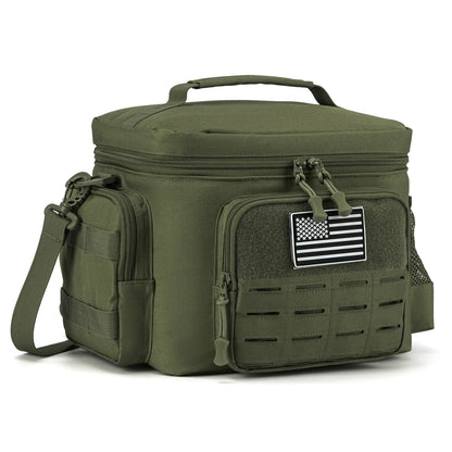 Tactical Insulated Lunch Bag for Men – Heavy Duty Thermal Cooler Bag