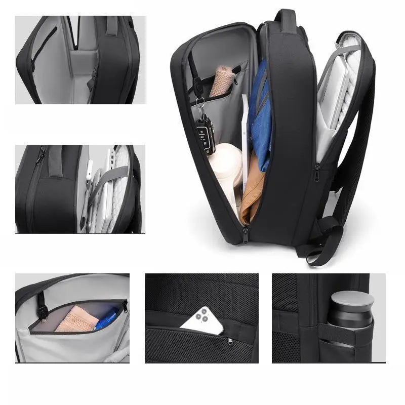 Men's Fashion Laptop Backpack – Lightweight Large Capacity Commuter & Travel Bag