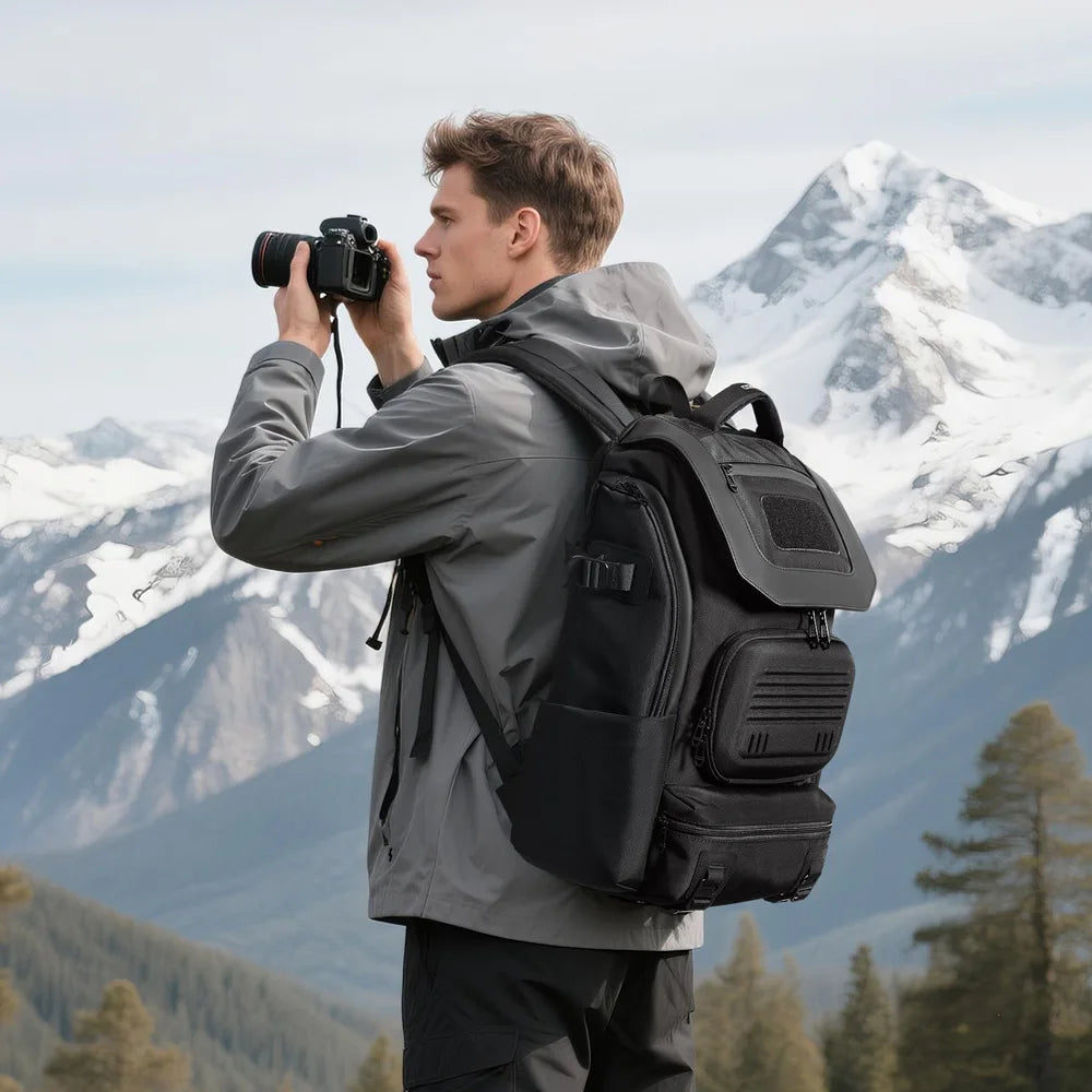 Men's Multifunctional Travel Backpack – Separate Shoe Compartment, Waterproof Large Capacity Business Bag