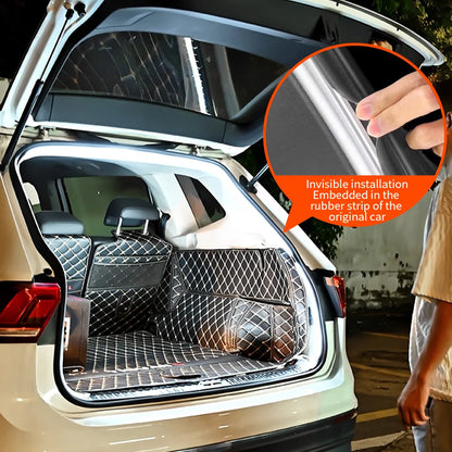 Automatic LED Car Trunk Light Strip 2M/4M Interior Ambient Lighting 12V